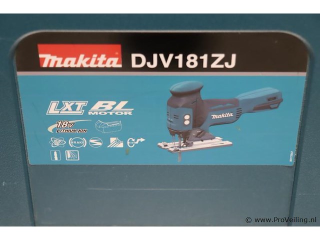 Makita djv181zj 18v koolborstelloze accu-decoupeerzaag, 18v - afbeelding 4 van  10