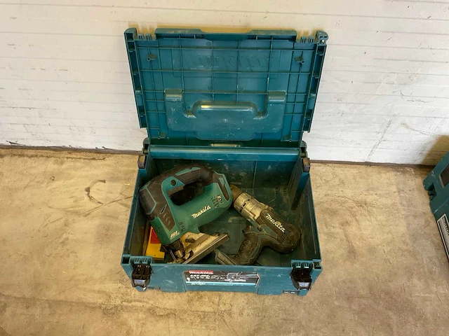 Makita djv182 / bhp454 decoupeerzaag & schroefmachine - afbeelding 1 van  6