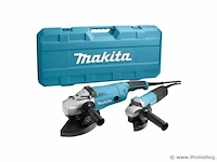 Makita dk0053g haakse slijper set in koffer
