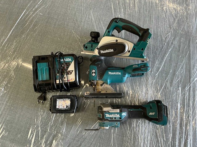 Makita dkp180/dtm52/djv181 schaafmachine/ multitool/ decoupeerzaag - afbeelding 1 van  15