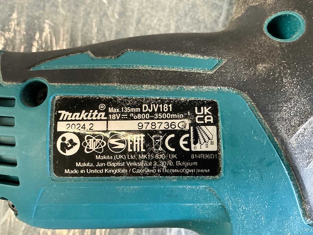 Makita dkp180/dtm52/djv181 schaafmachine/ multitool/ decoupeerzaag - afbeelding 14 van  15