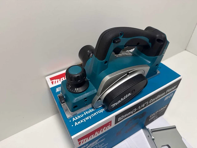 Makita dkp180z accu schaafmachine 18v - afbeelding 3 van  9
