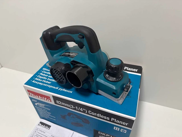 Makita dkp180z accu schaafmachine 18v - afbeelding 7 van  9