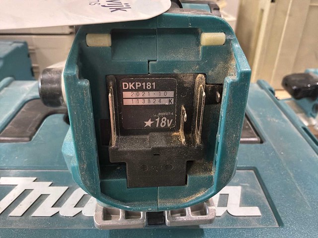 Makita dkp181 schaafmachine - afbeelding 6 van  6