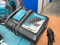 Makita dmp180 luchtpomp 18v incl. acculader dc18rc + 14.4v accu - afbeelding 2 van  13