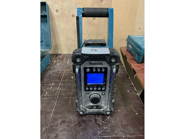 Makita dmr107 bouwradio - afbeelding 2 van  4