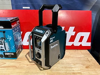 Makita dmr115 bluetooth/dab+ bouwradio op accu - afbeelding 1 van  6