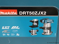 Makita drt50zjx2 koolborstelloze accu-boven- en kantenfrees, 18v - afbeelding 2 van  9