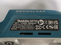 Makita drt50zjx2 koolborstelloze accu-boven- en kantenfrees, 18v - afbeelding 5 van  9