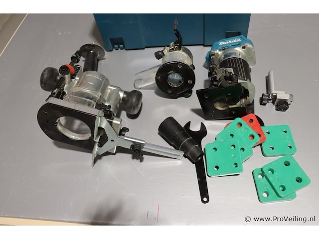 Makita drt50zjx2 koolborstelloze accu-boven- en kantenfrees, 18v - afbeelding 1 van  10