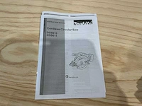 Makita dss611z cirkelzaagmachine - afbeelding 6 van  8