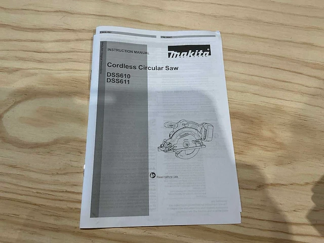 Makita dss611z cirkelzaagmachine - afbeelding 6 van  8