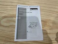 Makita dss611z cirkelzaagmachine - afbeelding 7 van  8