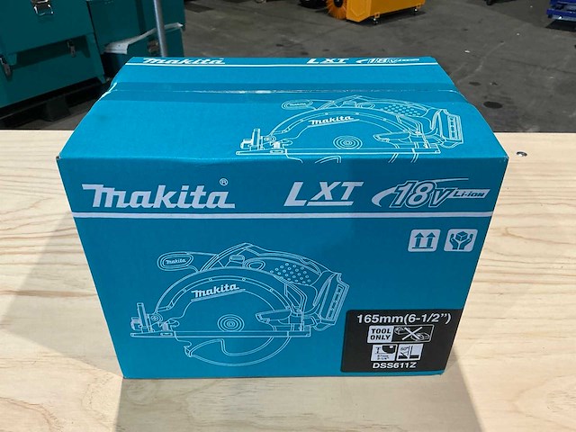 Makita dss611z cirkelzaagmachine - afbeelding 1 van  8