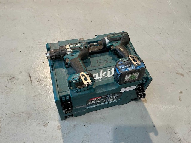 Makita dtd152/ddf484 boormachineset - afbeelding 1 van  3