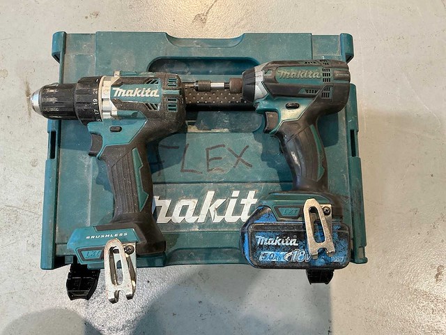 Makita dtd152/ddf484 boormachineset - afbeelding 2 van  3