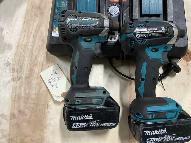 Makita dtd153 accu slagschroevendraaier (2x) - afbeelding 3 van  5