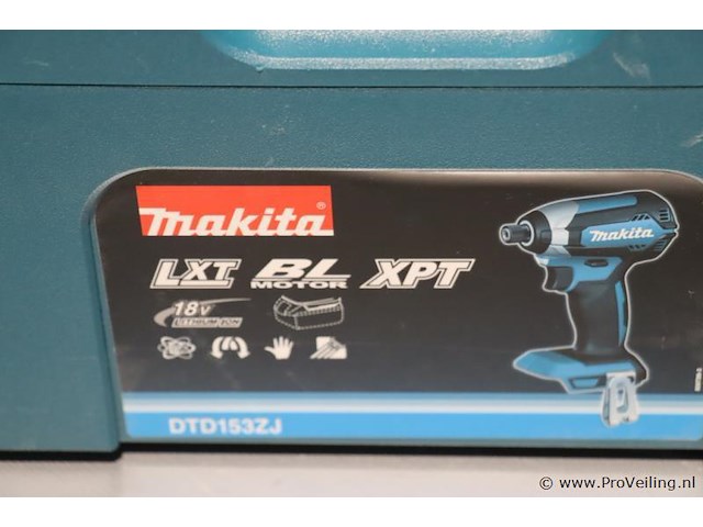 Makita dtd153zj accu-slagschroevendraaier, 18v - afbeelding 3 van  9