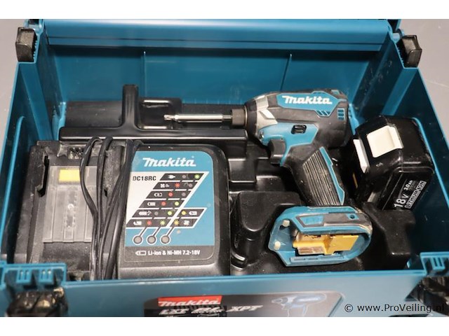 Makita dtd153zj accu-slagschroevendraaier, 18v - afbeelding 4 van  9