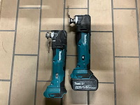 Makita dtm51 multi-tool (2x) - afbeelding 1 van  5