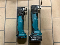 Makita dtm51 multi-tool (2x) - afbeelding 3 van  5