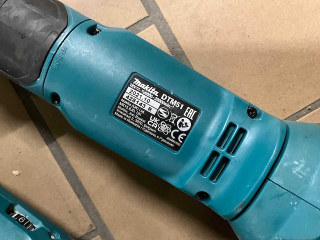 Makita dtm51 multi-tool (2x) - afbeelding 5 van  5