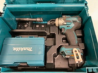 Makita dtw 285 slagmoersleutel inclusief diverse accessoires - afbeelding 2 van  5