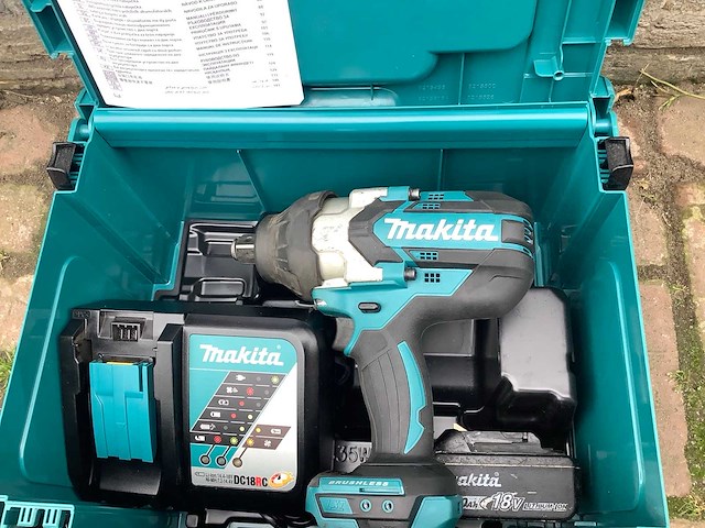 Makita dtw1001 slagmoersleutel - afbeelding 2 van  4