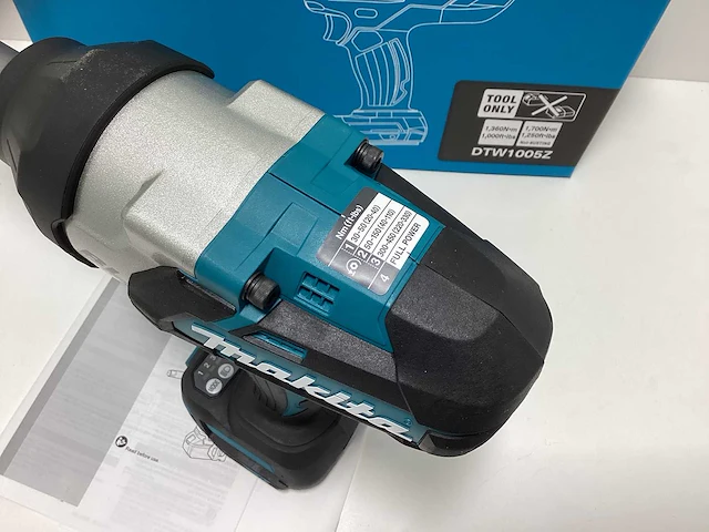 Makita dtw1005z 18v li-ion lxt borstelloze slagmoersleutel - afbeelding 3 van  7