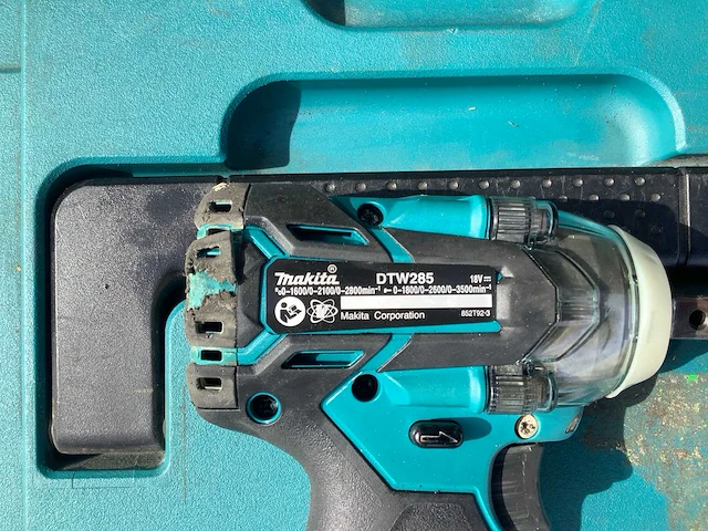Makita dtw285 slagmoersleutel - afbeelding 5 van  5