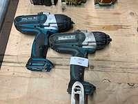 Makita dtw450 slagmoersleutel (2x) - afbeelding 1 van  6