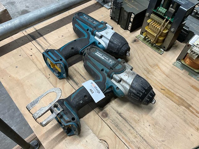 Makita dtw450 slagmoersleutel (2x) - afbeelding 2 van  6