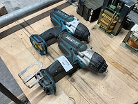 Makita dtw450 slagmoersleutel (2x) - afbeelding 2 van  6