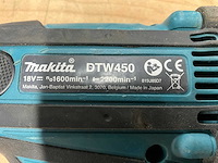 Makita dtw450 slagmoersleutel (2x) - afbeelding 3 van  6