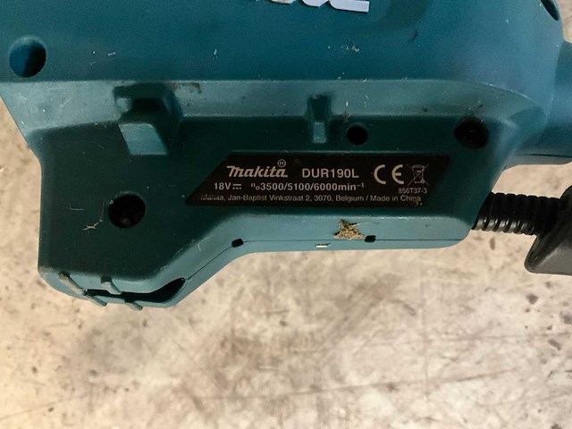 Makita dur190l 18v kantentrimmer - afbeelding 5 van  5