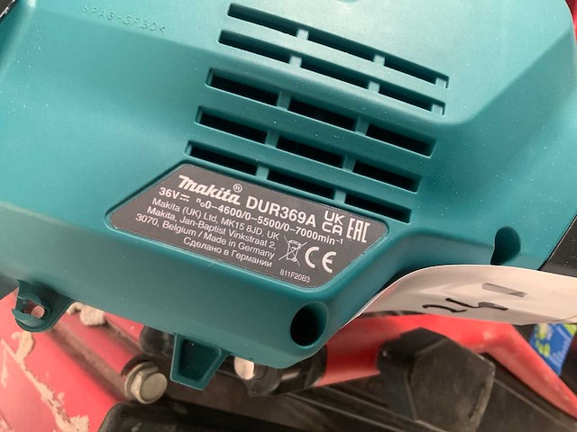 Makita dur369a accu bosmaaier - afbeelding 4 van  4