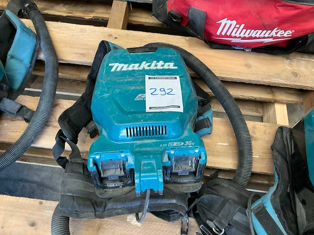 Makita dvc260 ruggedragen accustofzuiger - afbeelding 2 van  3