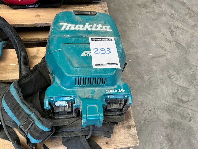 Makita dvc260 ruggedragen accustofzuiger - afbeelding 2 van  3