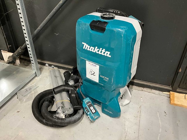 Makita dvc665 36v ruggedragen stofzuiger - afbeelding 1 van  5