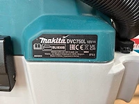 Makita dvc750l bouwstofzuiger - afbeelding 4 van  4