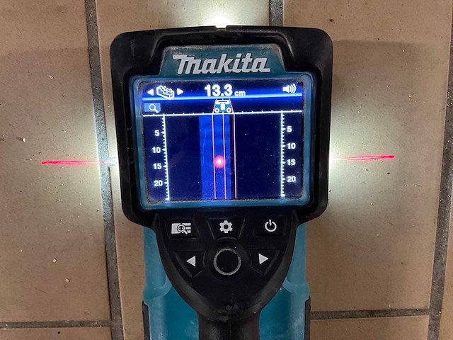 Makita dwd181 accu muurscanner - afbeelding 3 van  5