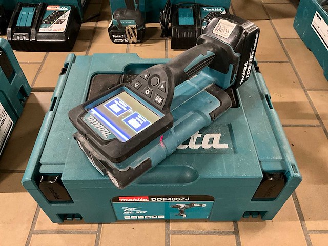 Makita dwd181 accu muurscanner - afbeelding 1 van  5