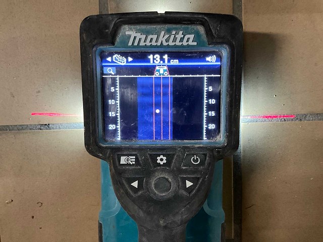 Makita dwd181 accu muurscanner - afbeelding 3 van  5