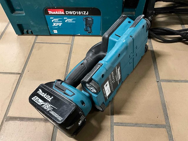 Makita dwd181 accu muurscanner - afbeelding 4 van  7