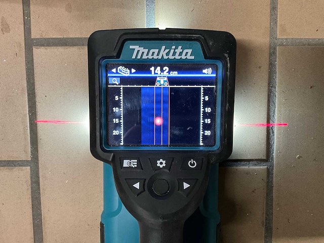Makita dwd181 accu muurscanner - afbeelding 3 van  8
