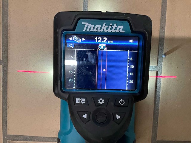 Makita dwd181 accu muurscanner - afbeelding 3 van  9