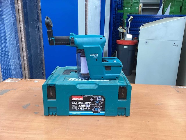 Makita dx01 stofafzuigadapter met opvang incl. koffer - afbeelding 6 van  8