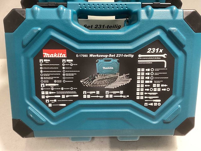 Makita e-17980 gereedschapsset, 231-delig. - afbeelding 3 van  3