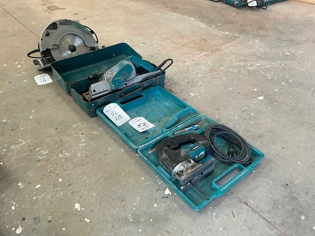Makita electrisch gereedschap (3x) - afbeelding 1 van  9