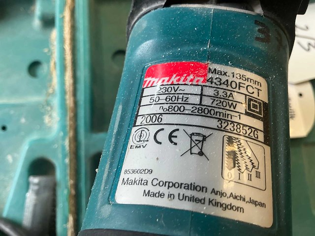 Makita electrisch gereedschap (3x) - afbeelding 8 van  9